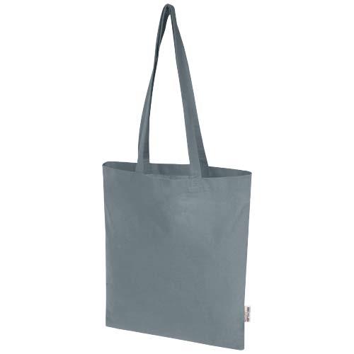 Madras Blend torba na zakupy z bawełny z recyklingu z certyfikatem GRS o gramaturze 140 g/m2 i pojemności 7l-80703