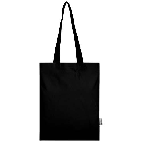 Madras Blend torba na zakupy z bawełny z recyklingu z certyfikatem GRS o gramaturze 140 g/m2 i pojemności 7l-80706