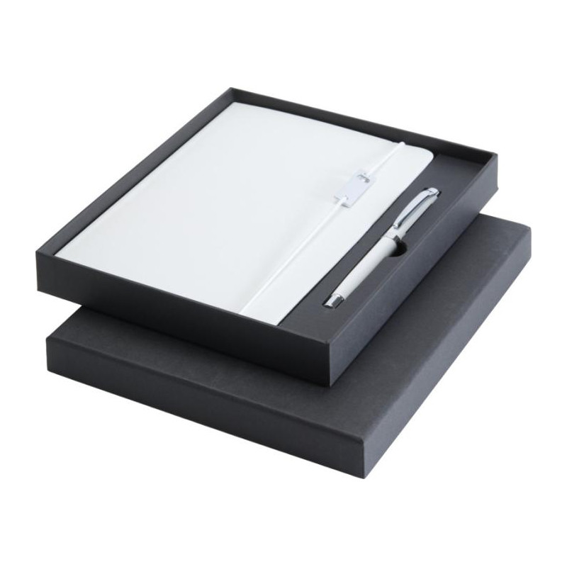Legato Elegance zestaw notatnik A5 w twardej okładce z piórem kulkowym-81780