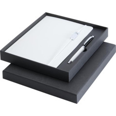 Legato Elegance zestaw notatnik A5 w twardej okładce z piórem kulkowym-81783