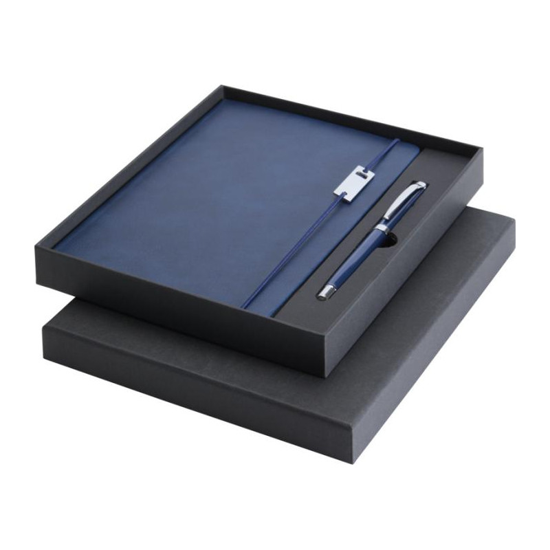 Legato Elegance zestaw notatnik A5 w twardej okładce z piórem kulkowym-81786