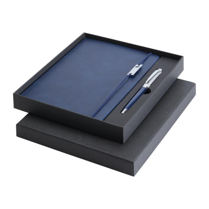 Legato Elegance zestaw notatnik A5 w twardej okładce z piórem kulkowym-81789