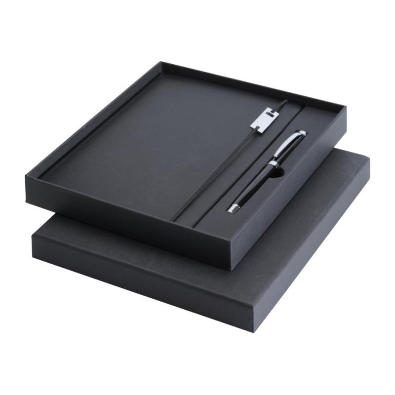 Legato Elegance zestaw notatnik A5 w twardej okładce z piórem kulkowym-81793