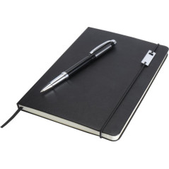 Legato Elegance zestaw notatnik A5 w twardej okładce z piórem kulkowym-81792