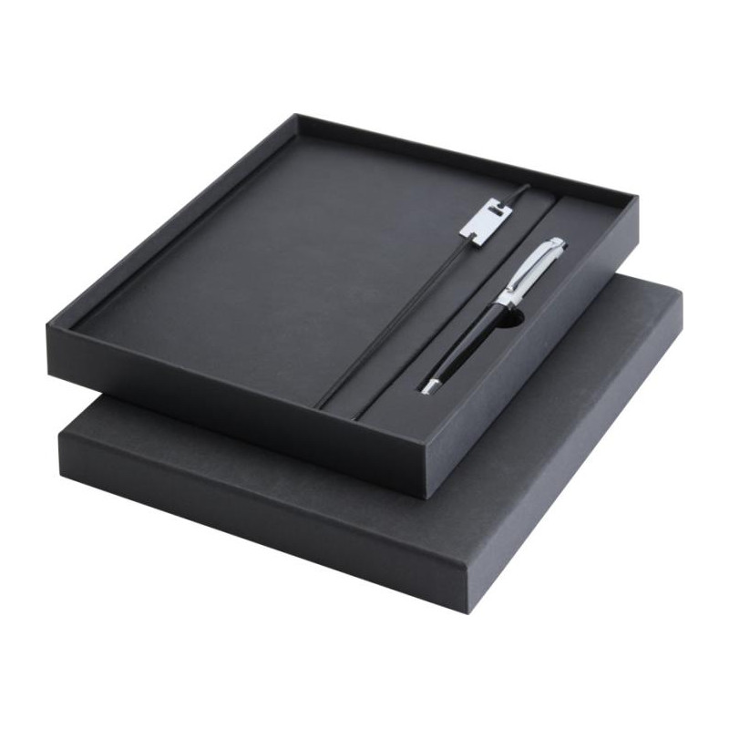 Legato Elegance zestaw notatnik A5 w twardej okładce z piórem kulkowym-81796