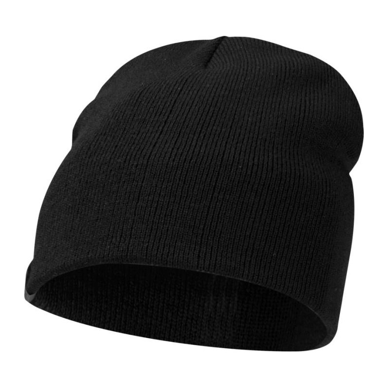 Izu czapka typu beanie z firmowym logo -81738