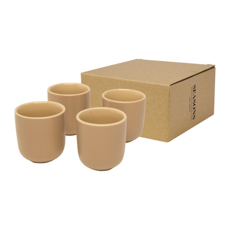 Male 4 sztuki, filiżanka do espresso o pojemności 90 ml z logo firmy  -81421