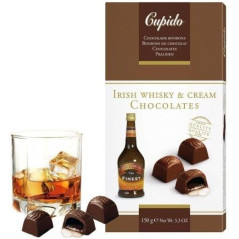 Belgijskie praliny z nadzieniem Irish Whisky & Cream - z Twoim logo