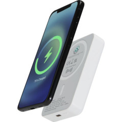 Bezprzewodowy Powerbank 15W moc 10 000mAh szybkoładujący indukcyjny - z Twoim logo