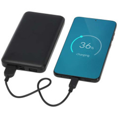 Intan powerbank o pojemności 10 000 mAh i mocy 10 W z tworzyw sztucznych pochodzących z recyklingu-82381