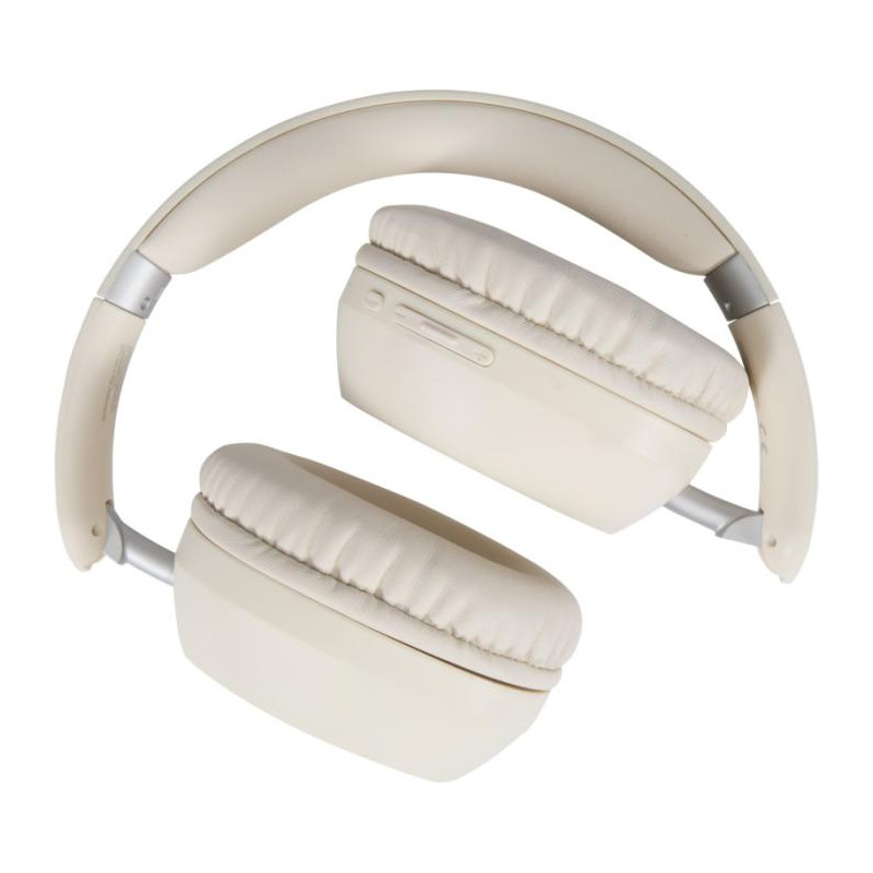 Hoggar składane słuchawki nauszne z tworzyw sztucznych pochodzących z recyklingu z funkcją ANC i ENC-82367