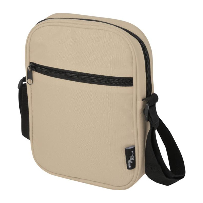 Byron torba na ramię o pojemności 2 l wykonana z materiałów z recyklingu z certyfikatem GRS-81500