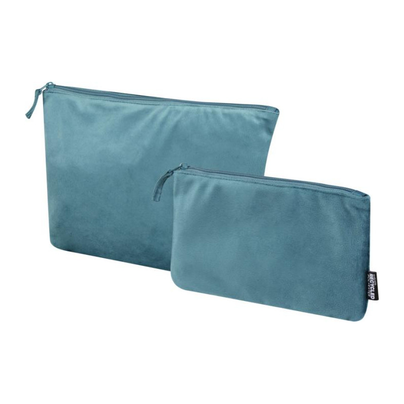 Swift zestaw aksamitnych kosmetyczek z recyklingu z certyfikatem GRS-82091