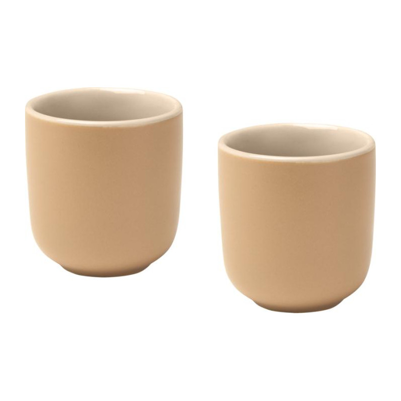 Male filiżanki ceramiczne do espresso o pojemności 90 ml - zestaw 2 sztuk-82240