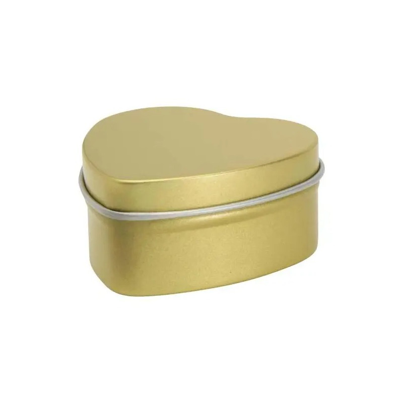 Blissful świeca w puszce w kształcie serca o zapachu wanilii-82143