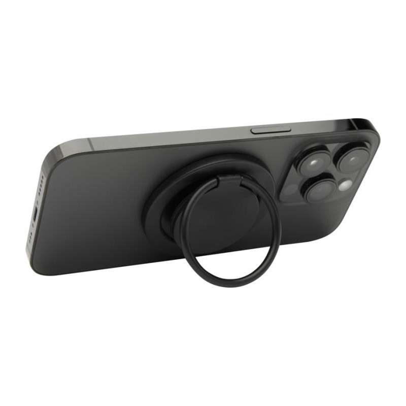 Albali magnetyczny uchwyt na telefon z tworzyw sztucznych pochodzących z recyklingu z podstawką pierścieniową-82356