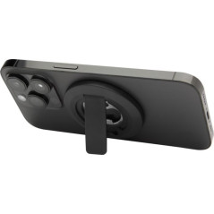 Ain magnetyczny stojak na telefon z tworzyw sztucznych pochodzących z recyklingu z otwieraczem do butelek -82350