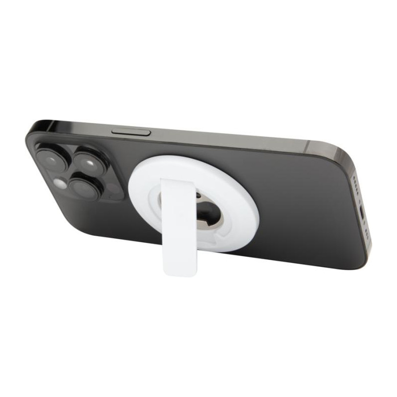 Ain magnetyczny stojak na telefon z tworzyw sztucznych pochodzących z recyklingu z otwieraczem do butelek -82341