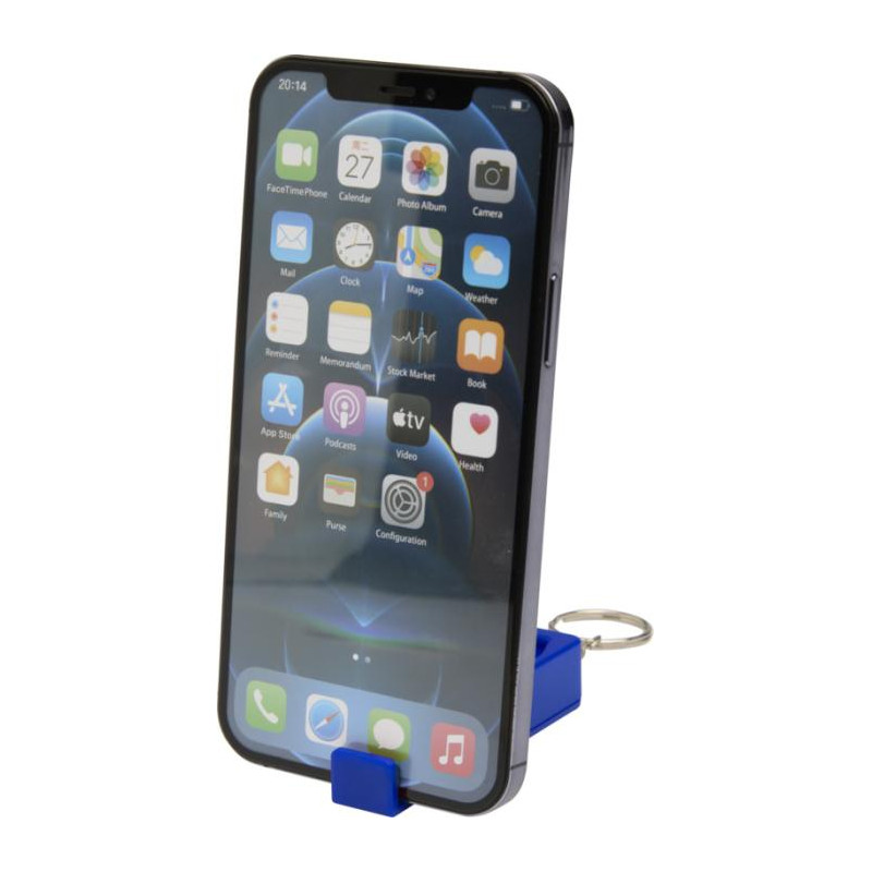 Aggia stojak na telefon z bambusa z zabawką sensoryczną z tworzyw sztucznych pochodzących z recyklingu-82335