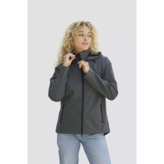 Damski Softshell Rade z kapturem 280g/m2 - z własnym logo