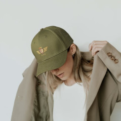 Bawełniana czapka z daszkiem - z własnym logo