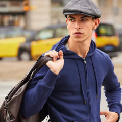 Bluza GNIK na zamek z kapturem 280 g/m² Unisex - z własnym nadrukiem, logo