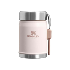 Słoik na żywność Stanley z łyżko-widelcem 400 ml - z własnym logo