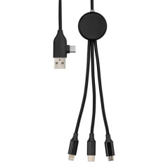 Kabel do ładowania z 5 końcówkami 120 cm - z własnym logo