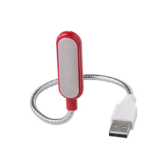 Lampka USB do komputera, 3 diody LED - z indywidualnym nadrukiem