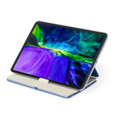 2w1 Notatnik RPET A5, stojak na telefon, na tablet - z indywidualnym nadrukiem