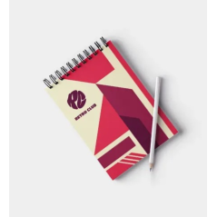 Notes Spirala A5, 50 kartek personalizowany - z indywidualnym nadrukiem