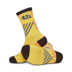 Skarpety sportowe z wełny merynosów - z indywidualnym nadrukiem, logo